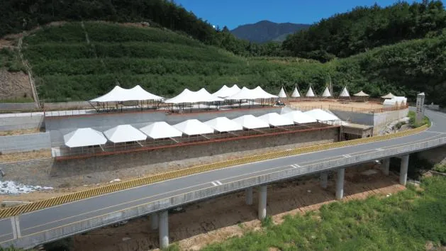 新洲将军山栖霞露营地 博庭BOTEEN野奢帐篷 湖北武汉新洲